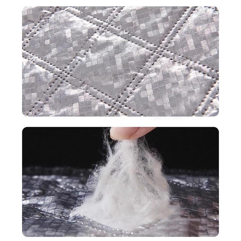 Magnetischer Winter Dicke Türvorhang - Einfach zu installieren - Kein Bohren - Hält Kälte draußen & Wärme drinnen - Winddichter Trennvorhang