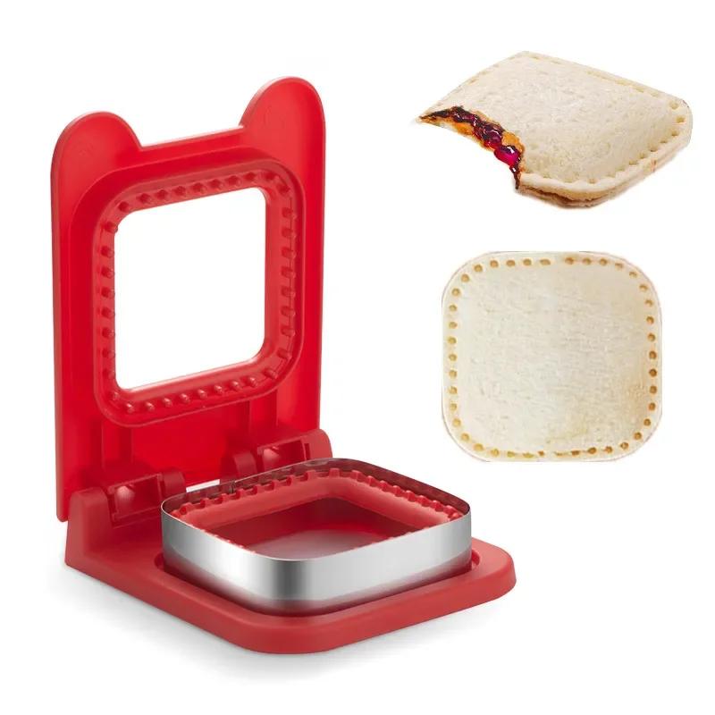 Sandwich Cutting Machine and Sealing Machine Flip Sandwich Cutting Tool Stainless Steel Blade Sandwich Bread Toast Mold
