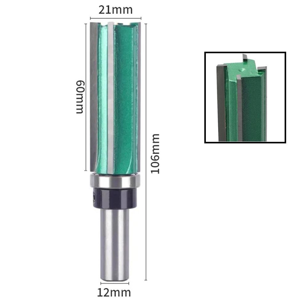 Router Bit Shank Cutter Router Bit Trimming Tool Hook&Shear Angles DIY Woodworking Milling Cutter Four Blades Drill Bits Tools