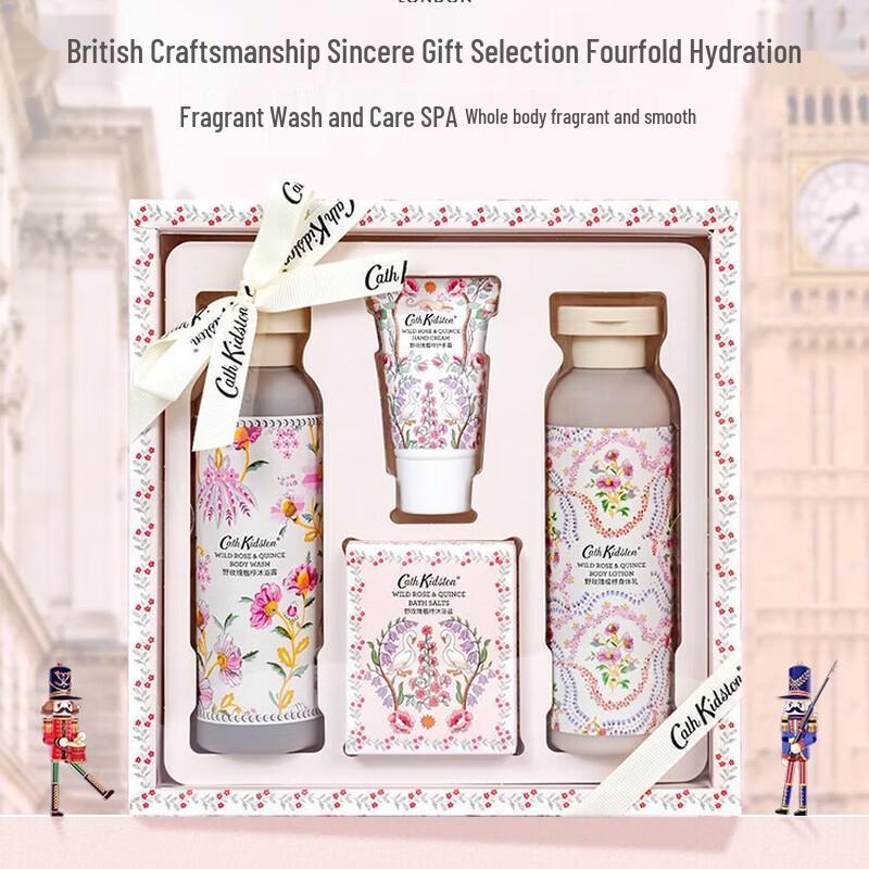 Cath Kidston Wild Rose & Quince Moisturizing Gift Set