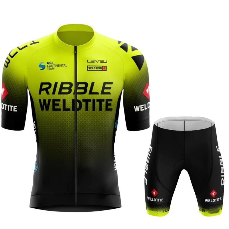 2025 Letní sada cyklistického dresu Pánské oblečení Ciclismo Košile na silniční kolo Oblek na kolo Šortky s náprsenkou MTB Oblečení Maillot Culotte Wear