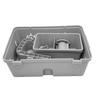 Pool Edges Hook Storage Basket Poolside Storage Rack with Drainage for Toy Goggles Phones Drinks Towels Pool Storage