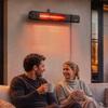 Wall Mounted 2000 W Electric Infrared Patio Heater