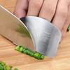 Finger Protector Stainless Steel Finger Finger Guard Hand Cut Protect Knife Safe Use Creative Finger Knife Kitchen Gadgets