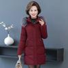 Women's Winter Cotton Padded Jackets Middle-aged Mother's Down Jackets Warm Thick Parkas Plus Size 6XL