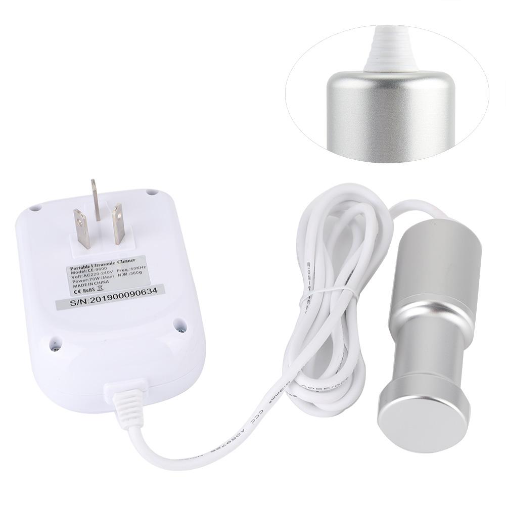 Portable Ultrasonic Fruits Eyeglass Cleaner Necklace Jewelry Cleaning Machine