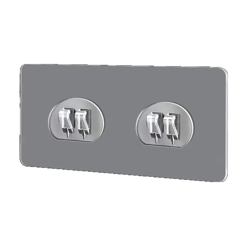 

Самоклеящийся органайзер для ванной и кухни: Прочная настенная полка и крючок в комплекте