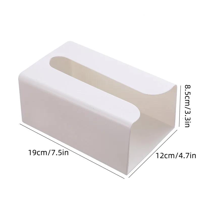 

Настенная коробка для салфеток Houseeker, органайзер для салфеток, полка, держатель для салфеток, диспенсер для дома, экономящий место стеллаж для хранения