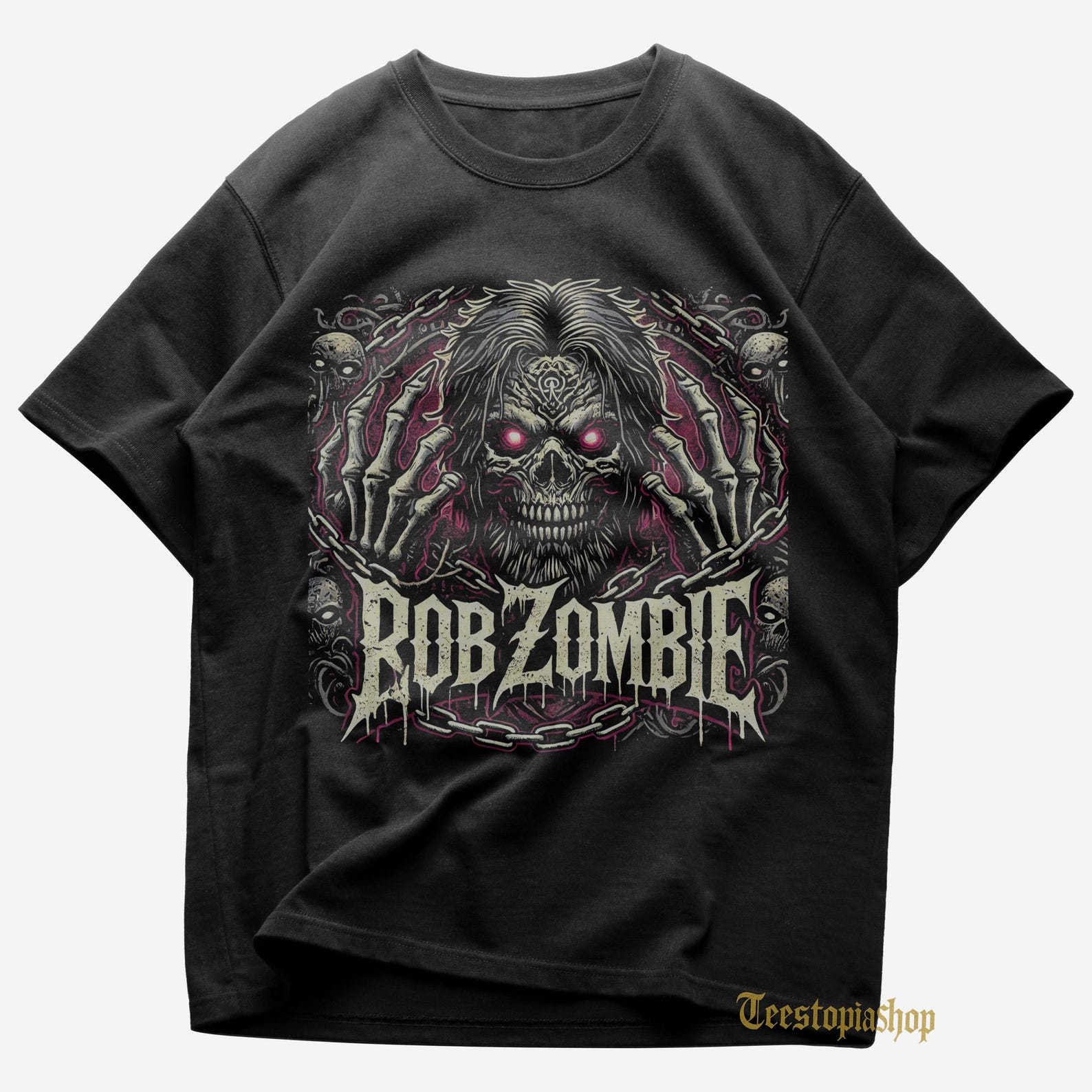 Rob Zombie T shirt - Living Dead Girl - Rob Zombie Merch - Unisex Rock Tee - Gift for Metal Lovers - Premium Music Apparel - Metal Merch M