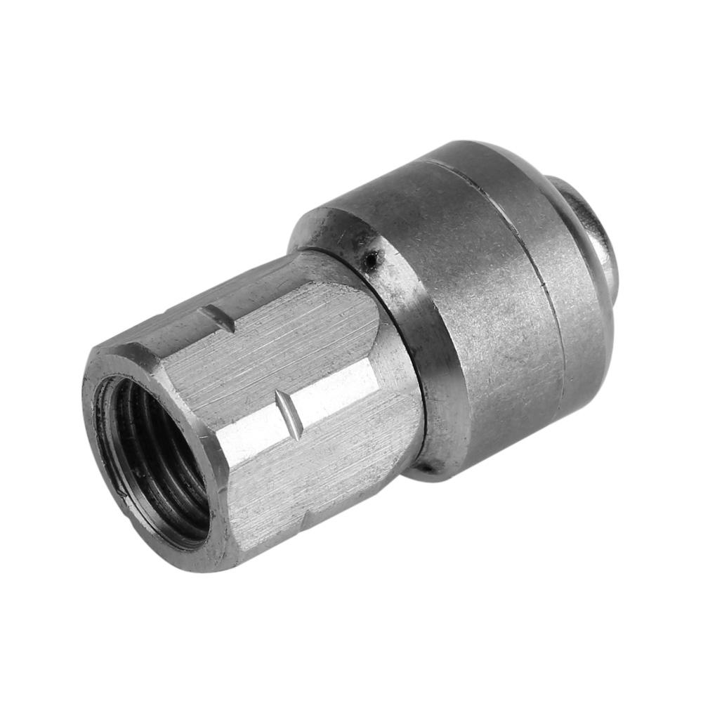 Rostfritt stål 1/4" Invändig Roterande Munstycke Högtryckstvätt Avloppsrengöringstillbehör