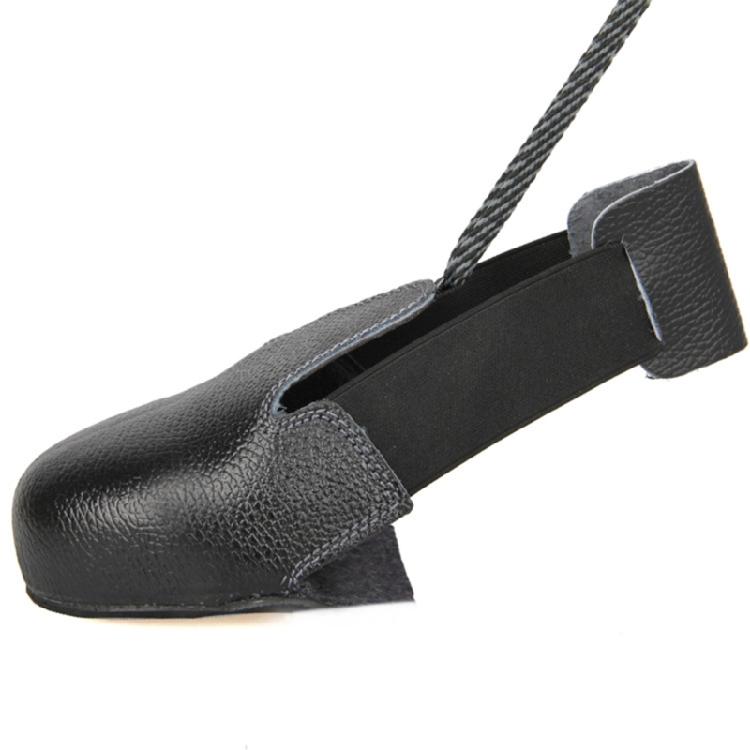 1 Paio Puntali in Acciaio Protezioni Copriscarpe di Sicurezza Copriscarpe in Pelle Unisex per Lavoratori Temporanei e Visitatori di Fabbrica