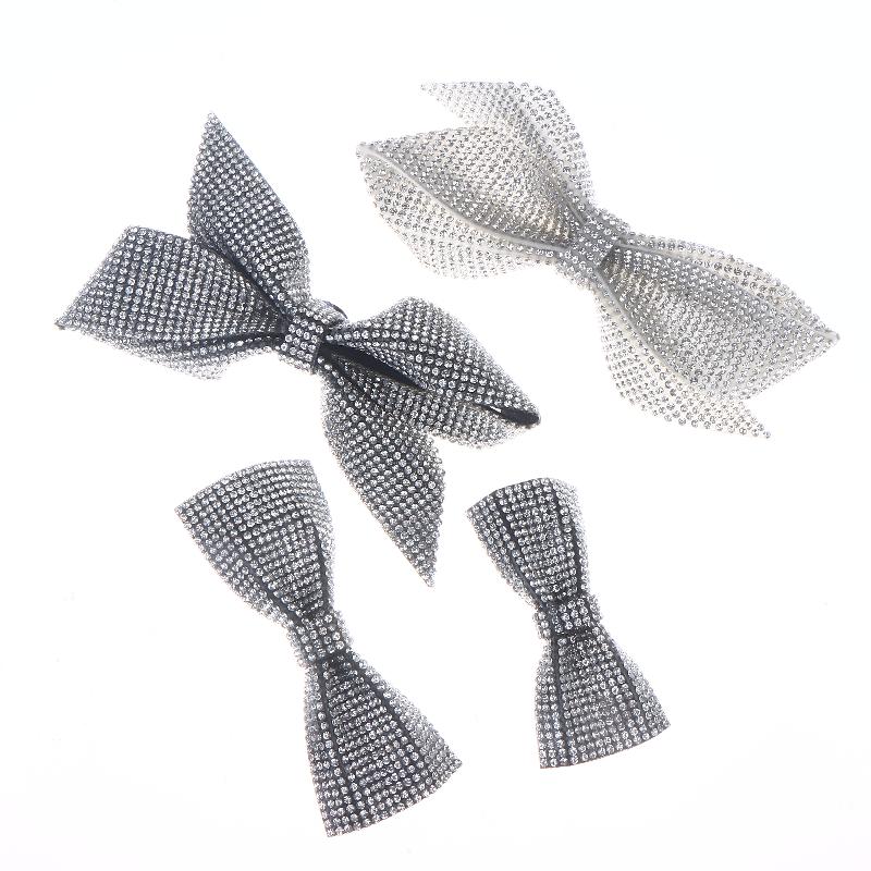 Luxury Rhinestone Brooches For Women Unisex Pearl Bow Knot Pins Banquet Party Backpack Gifts Jewelry Accessories