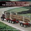 66027 American-Style Timber Truck Tractor Building Blocks Toy Ornaments, Logging Truck Model Assembly, Children'S Holiday Gift