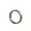 Buyee 925 Sterling Silver Couples Ring Finger Excellent Knit Shape Simple Open Ring for Woman Men Fashion Fine Jewelry Circle