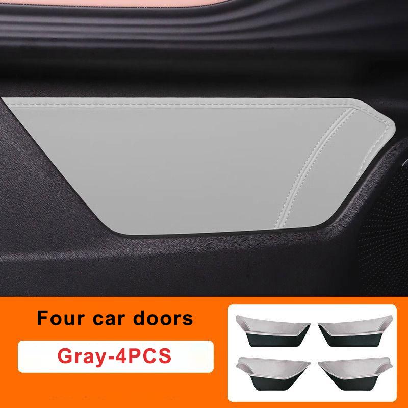 For Buick Envision Plus 2026-2026 Car Door Storage Box Cover Leather Glove Box Mat Pad Storage Barrel Auto Interior Accessories