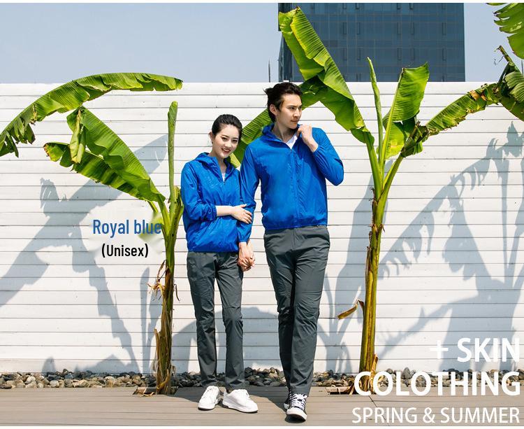 Sommer-Paar Leichte und Vielseitige Sonnenschutzjacke