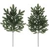 Fake Pine Needle Branches With Durable Plastic Construction For Festive Decorations And Gift Displays