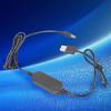 160cm USB 12V 12W Boost Power Cable Featuring LED Light Plastic Texture for Router Speaker LED Light Electronics