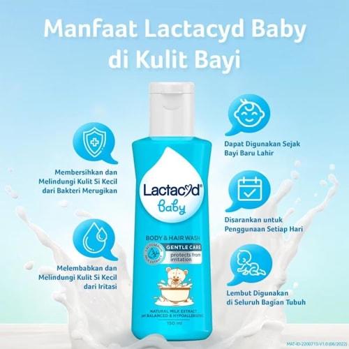 LACTACYD NATURAL SKIN CLEASING AND PROTECTION BABY BATH Lactacid Blue Baby Bath 250ml