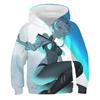 Cyberpunk Cyberpunk, Edge Walker Children's Hooded Sweater 3D Digital Printing Children's Jacket Men