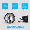AUTOWIKI Tåkelys Passer Til 2000-2006 Chevy Tahoe Z71, 2004-2006 Chevy Suburban 1500 Z71, 1997-2003 Pontiac Grand Prix, 2000-2005 Pontiac Sunfire
