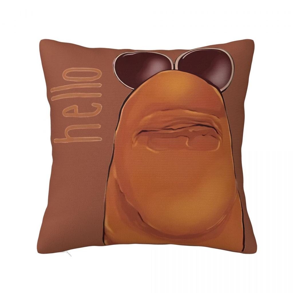 Marcus The Worm 70S Square Pillow Cases Cushion Covers Awesome Zipper Decor Throw Pillow Case Cover For Bed 45*45Cm
