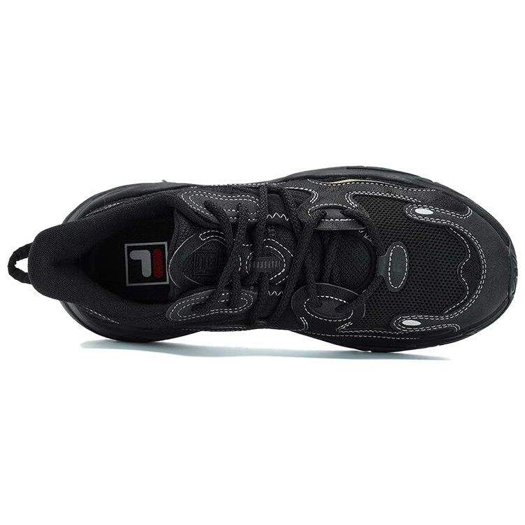 FILA Comfortable Low-Top Running Shoes Women sneaker Black F12W332109FBC