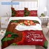 Christmassock Customize Your Name Duvet Cover Soft Bedding Set For Bedroom Guest Room And Dorm Decoration Threepiece Set Includes 1 Duvet Cover 2