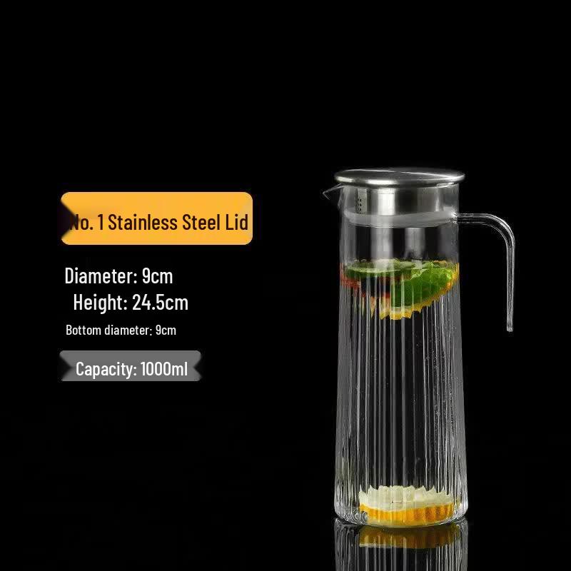JingJingRSPC Striped Acrylic Cold Water Pitcher