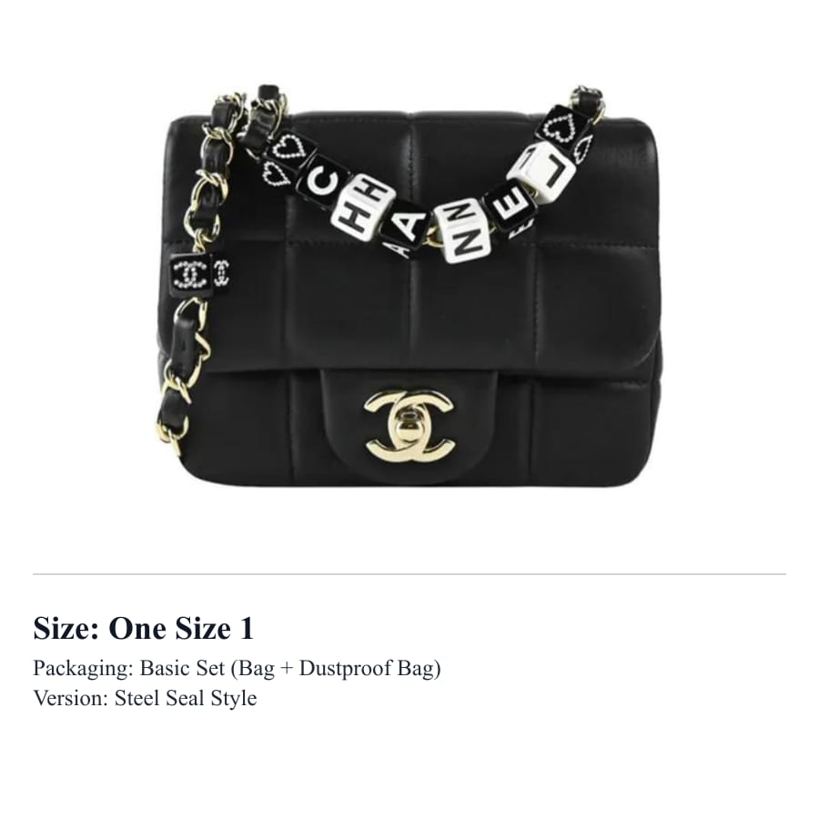 Chanel 23C Early Spring Lambskin Flap Bag, Crossbody Bag, Shoulder Bag Mini Women's Black AS3744-B10064-94305