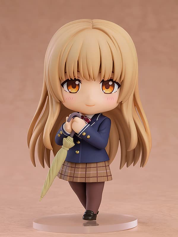 Nendoroid O Anjo da Porta ao Lado me Transformou em uma Pessoa Mahiru Shiina Figura Móvel Pintada de Plástico Não É Boa Não é Escala