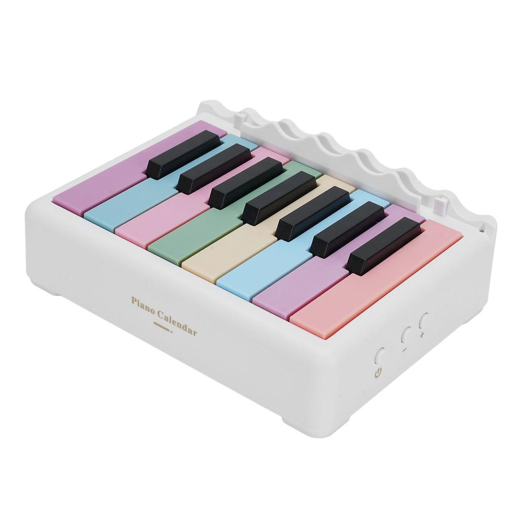 Piano Calendar 2025 Miniature Piano Desk Calendar Playable Piano Desk Calendar for
