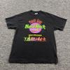 Vintage 1990s Hard Rock Mardi Gras New Orleans Graphic Black T-Shirt Size Large Unisex T-Shirt