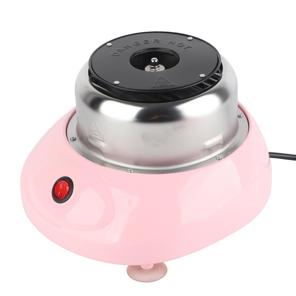 Candy Floss Maker FullAutomatic Sugar Floss Making Machine for Party Christmas Gift Pink
