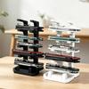 Collectible Display Stand for Tabletop Shelves Detachable Plastic Holder for Desk Presentation and Home Collection Use