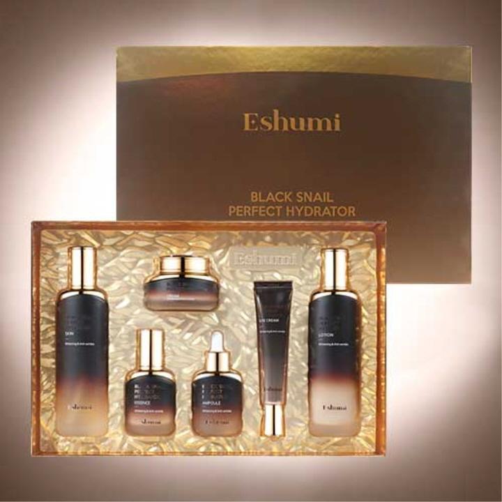 

[Ashumi] Набор из 6 средств по уходу за кожей Black Snail + бесплатная сумка для покупок