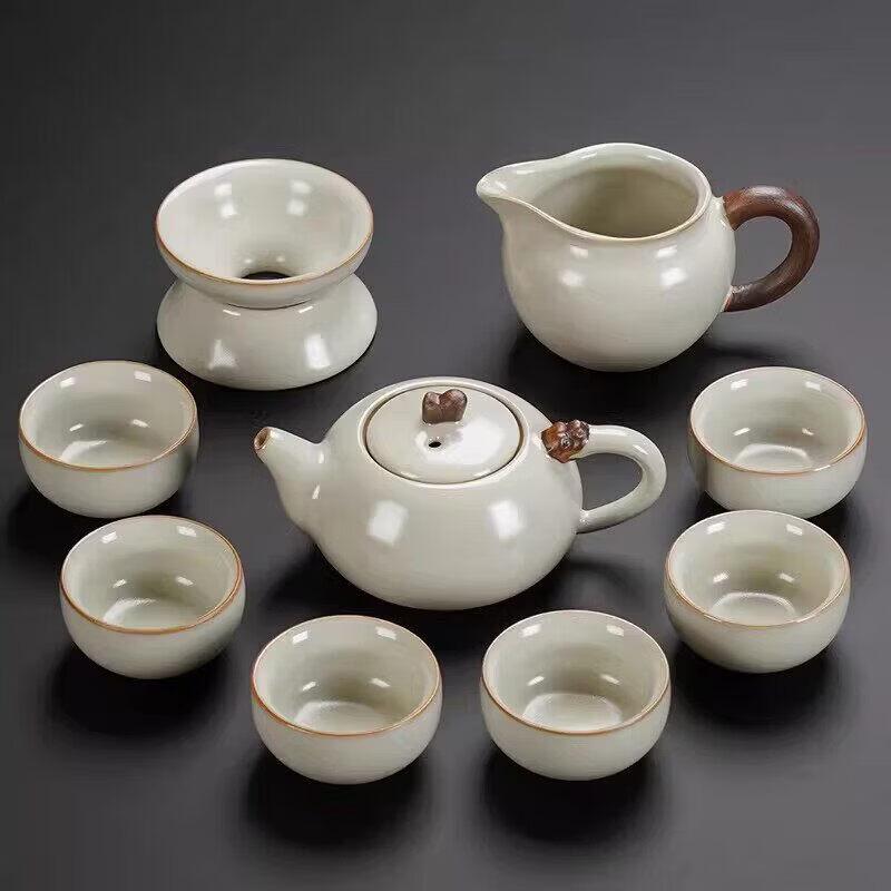 Qiwei Ru Kiln Kung Fu Tea Set