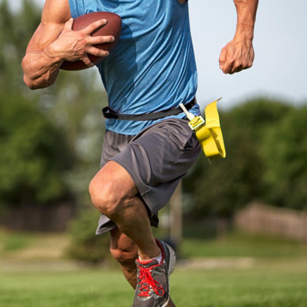 PVC Nylon Air Burden Pressure Release Buckle Sports Soccer Belt Football Waist Tag