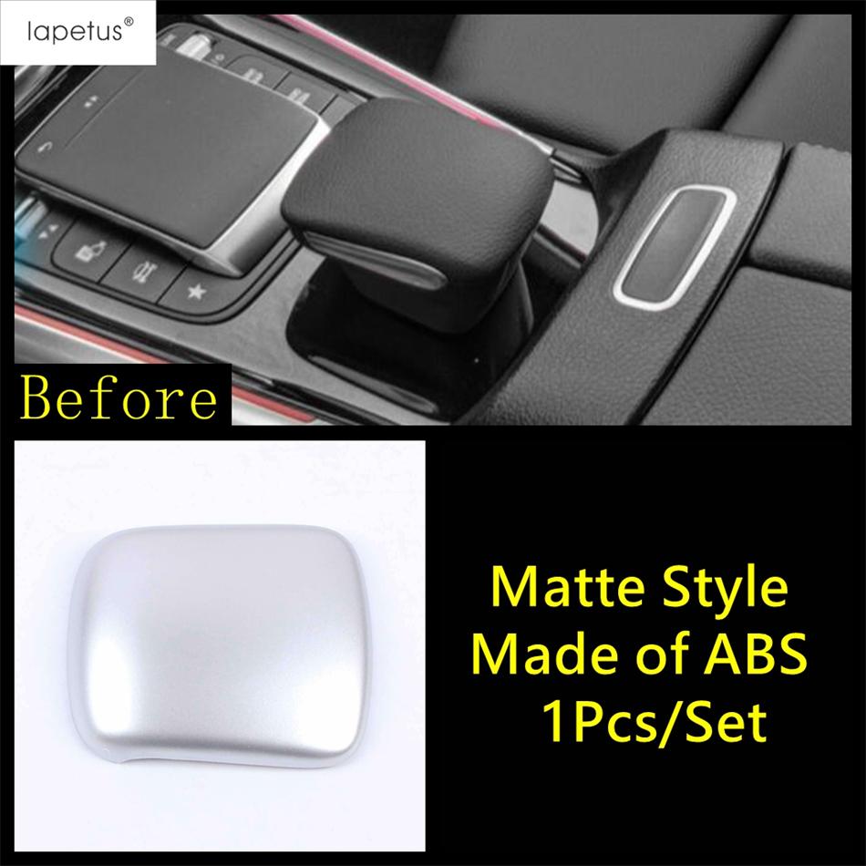 Для Mercedes Benz B GLA GLB Класса W247 H247 X247 Автомобильная Центральная Консоль Ручка Переключения Передач Накладка Декоративная ABS Углеродное Волокно Аксессуары Matte Style