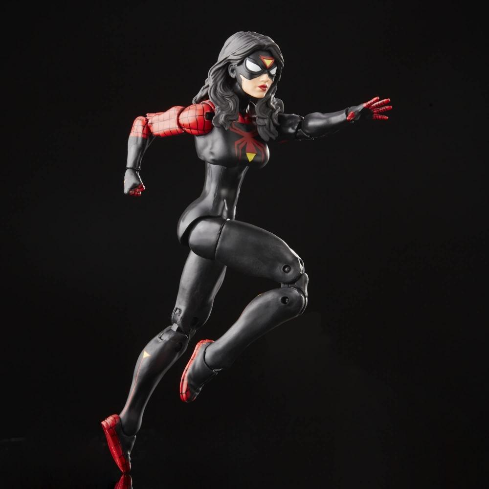MARVEL Hasbro Marvel Legends Series Jessica Drew Spider-Woman, Spider-Man Legend 6 Inch (15 Cm) Size Action Figure with 2 Accessories F6569 Genuine Pr