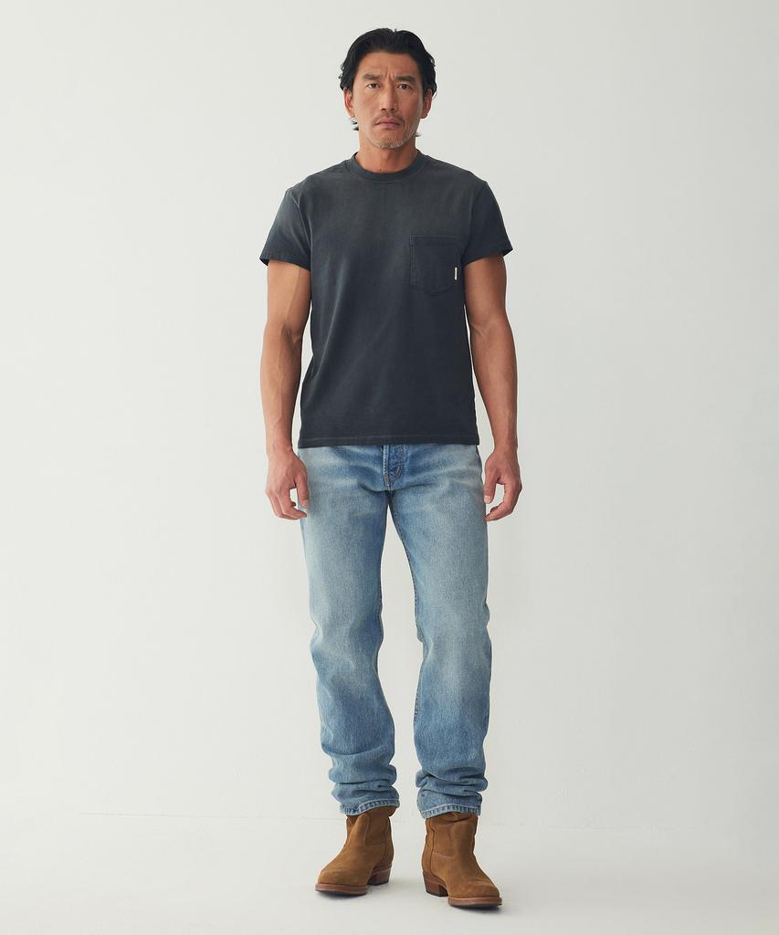 MAN ON THE BOON Pocket Tee_Black 4716112014