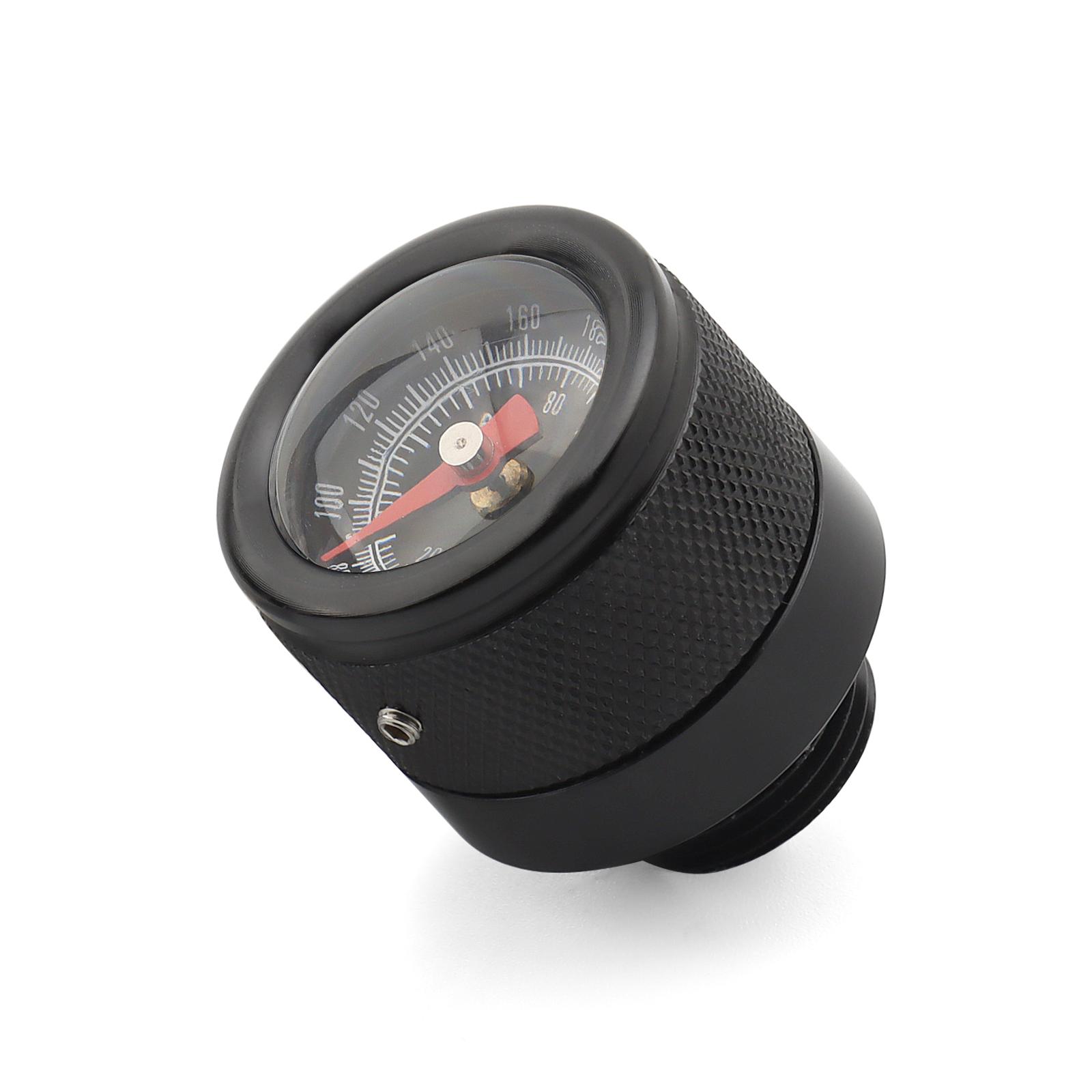Universal Aluminum Oil Temperature Gauge for