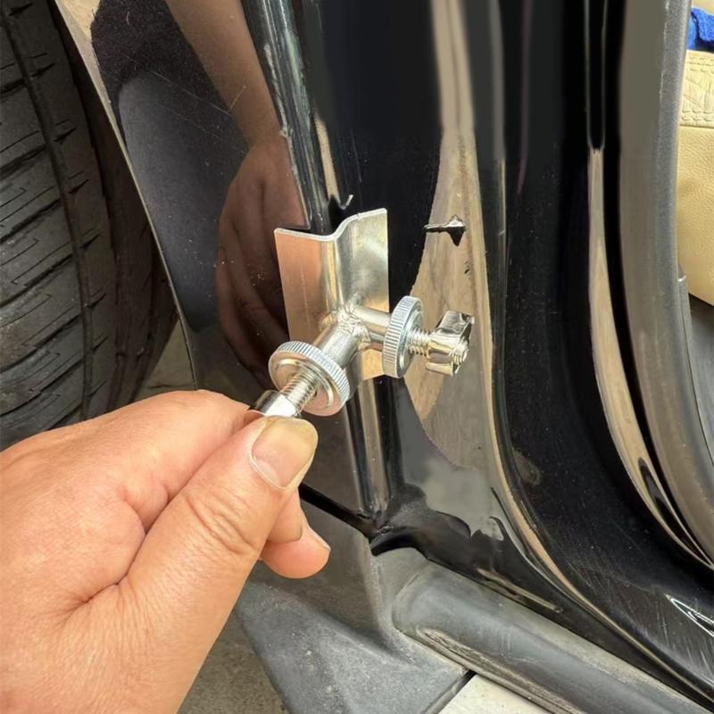 Car Repair Tool Accessory Car Dent Pull Gasket Right Angle Bidirectional Dent Puller Gasket Corner Dent Pull Gasket