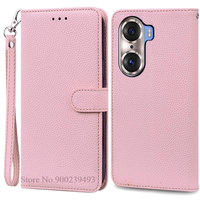 For Honor 60 Pro Case Honor 60 Case Silicone Soft Leather Flip Case For Honor 60 Pro Wallet Cover Phone Fundas Coque