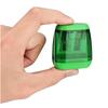 4PCS Dual-Hole Pencil Sharpeners with Lid and Shavings Container, Portable Manual Sharpener Set for Colored Pencils.