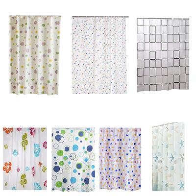 180*180cm PEVA Waterproof Shower Curtain Bathroom Shower Curtain