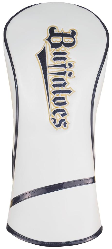 LEZAX Orix Buffaloes Driver Headcover, White, OBHC-5811