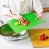 Non-Slip BPA-Free Cutting Board Flexible Foldable Cutting Mat Hanging Hole Design Meat Vegetable Thin Chopping Board