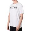 Nike T Shirts Men's White Crew Neck Moderate Straight Fit AJ7438-100