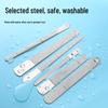 Stainless Steel Double-Sided Nail File and Shaper Tool